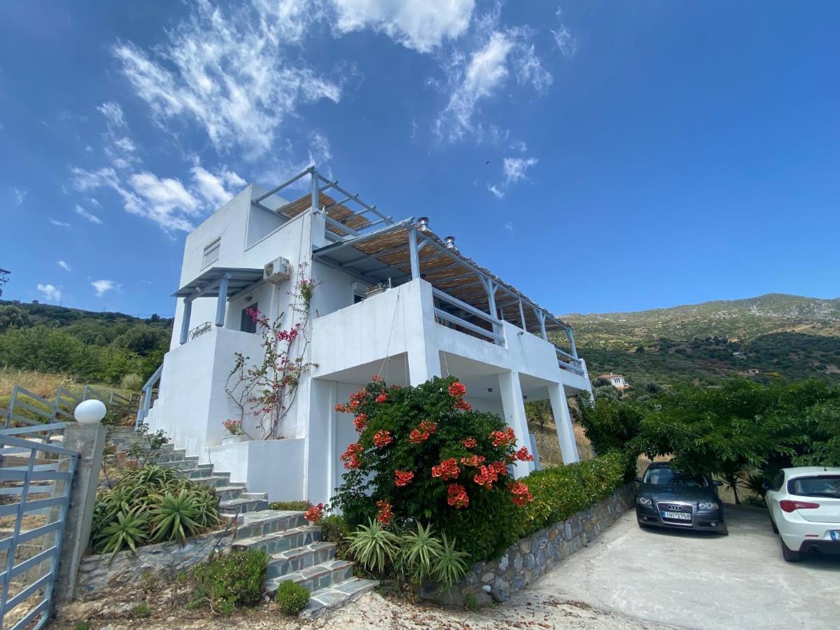 Agnanti Villa Akhladherí Exteriör bild